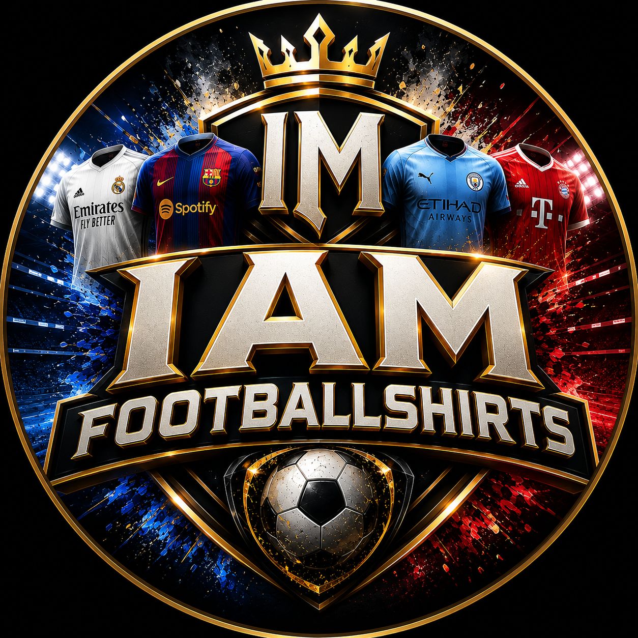 I AM Football Shirts